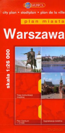 Plan Miasta EuroPilot. Warszawa