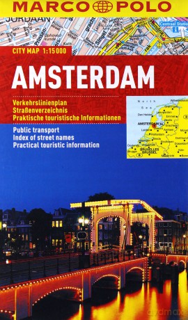 Plan Miasta Marco Polo. Amsterdam