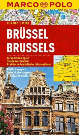 Plan Miasta Marco Polo. Brussel