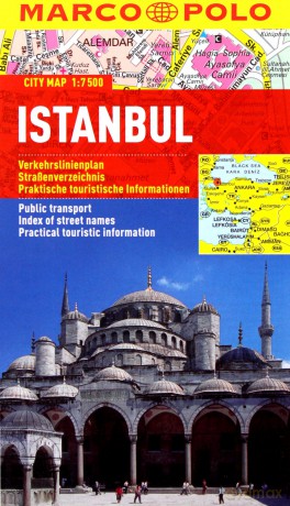 Plan Miasta Marco Polo. Istanbul