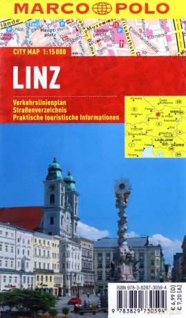 Plan Miasta Marco Polo. Linz