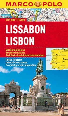 Plan Miasta Marco Polo. Lissabon