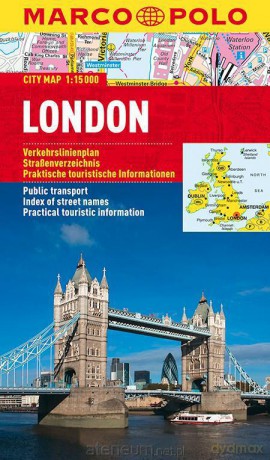 Plan Miasta Marco Polo. London