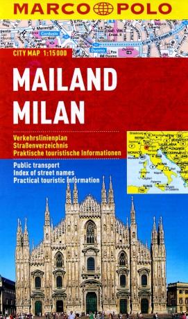 Plan Miasta Marco Polo. Mailand