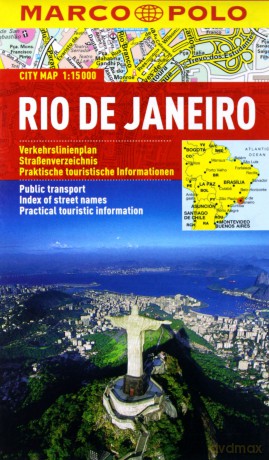 Plan Miasta Marco Polo. Rio de Janeiro