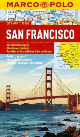 Plan Miasta Marco Polo. San Francisco