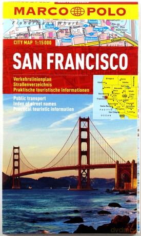 Plan Miasta Marco Polo. San Francisco