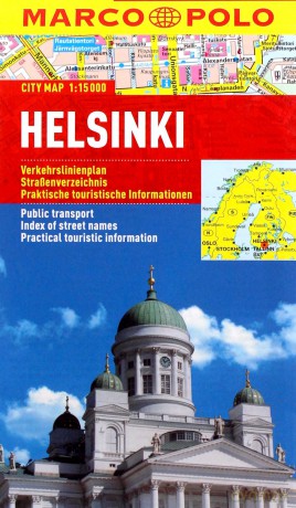 Plan Miasta Marco Polo.Helsinki