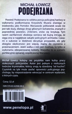 Podejrzana - Michał Łowicz [KSIĄŻKA]