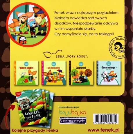 Przygody Fenka - Skarby jesieni [KSIĄŻKA]