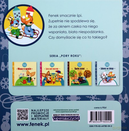 Przygody Fenka - Zabawy na śniegu [KSIĄŻKA]
