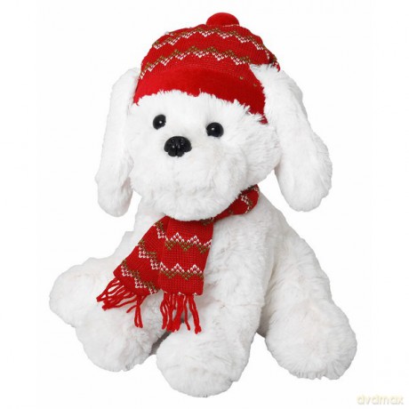 BEPPE Pies Kacper 27 cm w czapce