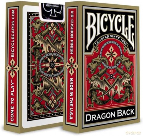 BICYCLE Gold Dragon Back [KARTY]