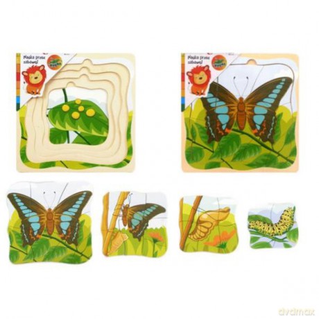BRIMAREX Drewniana ukł. motyl