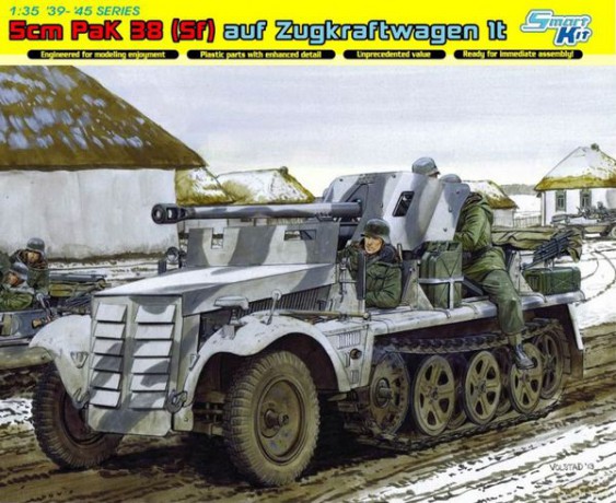DRAGON 5cm PaK 38 auf Zugkraftewagen 1t