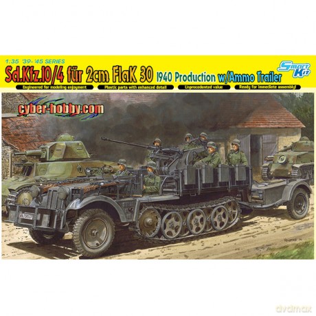 DRAGON Sd.Kfz. 104 fur 2cm flak 30 1940