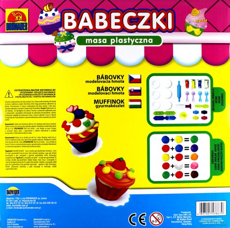 DROMADER Babeczki masa plastyczna