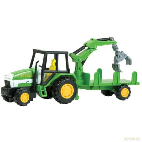 DROMADER Zestaw Farma Traktor z przyczepą