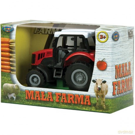 DROMADER Zestaw Mała Farma Traktor Metal.