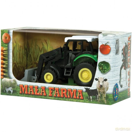 DROMADER Zestaw Mała Farma Traktor metal.