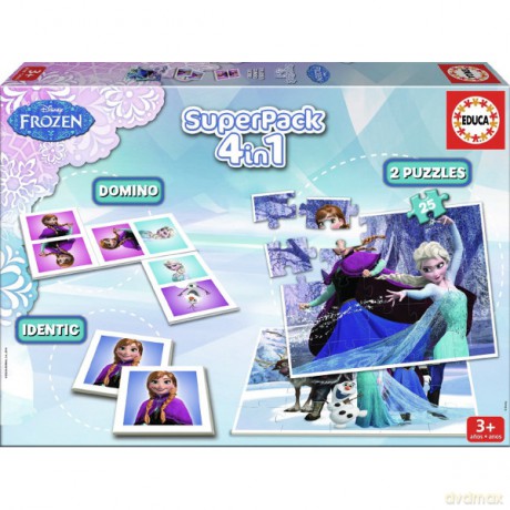 EDUCA 2x25 el. Memodomino Frozen [GRA]