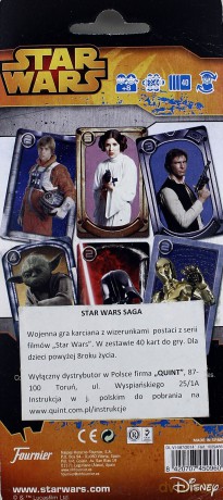 FOURNIER Gwiezdne Wojny Saga (Star Wars) [KARTY]