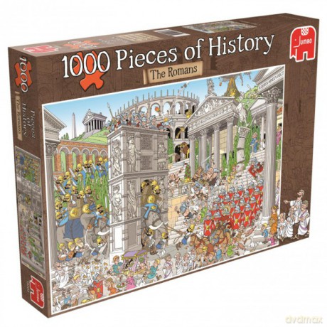 JUMBO 1000 el. Historia Rzymian [PUZZLE]