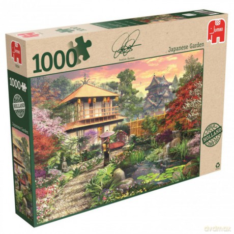 JUMBO 1000 el. Japoński ogród [PUZZLE]