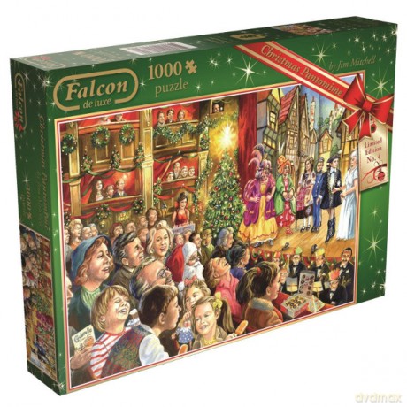 JUMBO 1000 el. Świąteczna pantomima [PUZZLE]