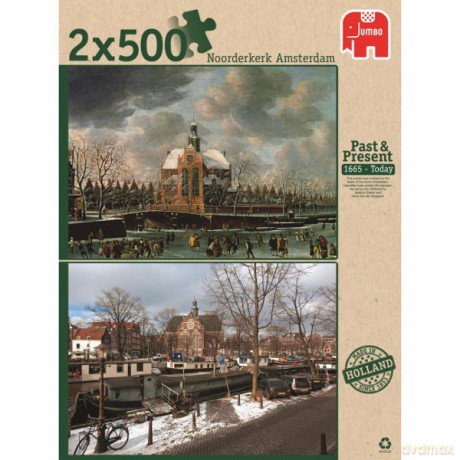 JUMBO 2X500 el. Noorderkerk Amsterdam [PUZZLE]