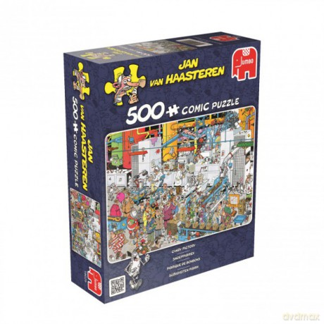 JUMBO 500 el. Jan van Haasteren Fabryka [PUZZLE]