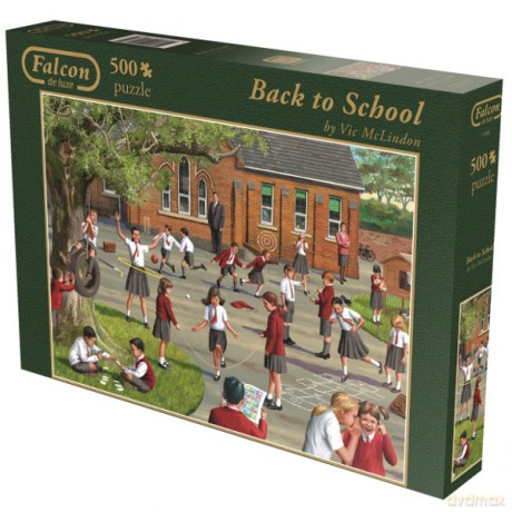 JUMBO 500 el. Powrót do szkoły [PUZZLE]
