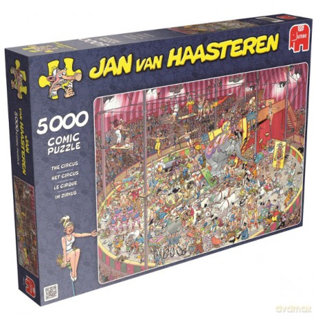 JUMBO 5000 el. Jan van Haasteren, Cyrk [PUZZLE]