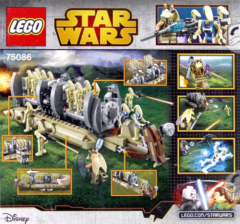 LEGO Gwiezdne Wojny Droid Troop Carrier (Star Wars) (75086) [KLOCKI]