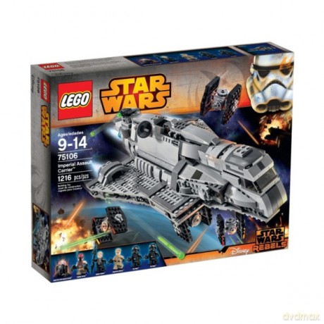 LEGO Gwiezdne Wojny Imperial Asault Carrier (Star Wars) (75106) [KLOCKI]