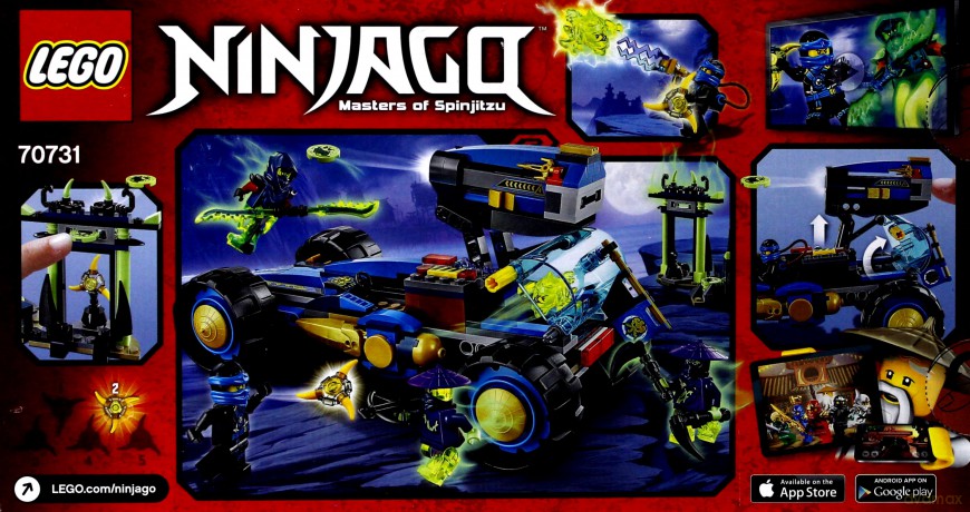 LEGO Łazik Jaya (70731) [KLOCKI]