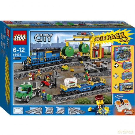 LEGO Miasto Superpack 4 w 1 (66493) [KLOCKI]
