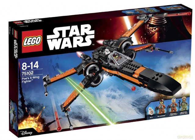 LEGO STAR WARS  Poe s XWing Fighter (75102) [KLOCKI]