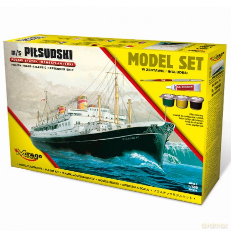 MIRAGE Polski statek Piłsudski set