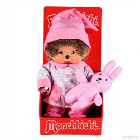 MONCHHICHI Dziewczynka w piżamie 20 cm