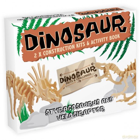 PROFESSOR PUZZLE Styracosaurus i Velocir [PUZZLE]