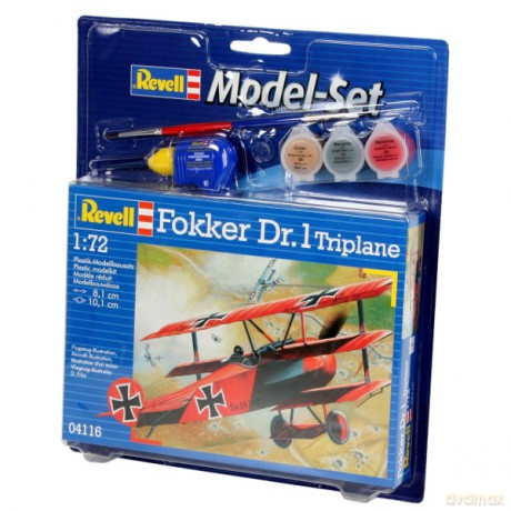 REVELL Model Set Fokker Dr. 1 Tripla