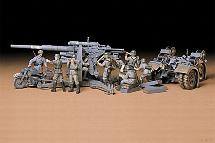 TAMIYA German 88mm Gun Flak 36.37