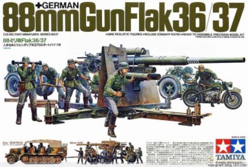 TAMIYA German 88mm Gun Flak 36.37