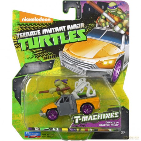 TURTLES Żółwie Ninja Don z pojazdem