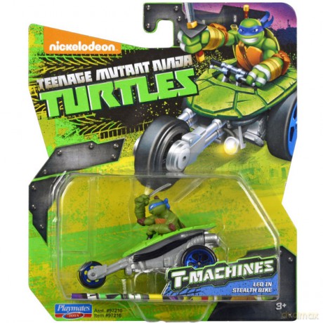 TURTLES Żółwie Ninja Leo z pojazdem