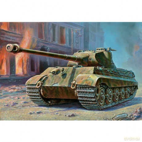 ZVEZDA Pz.Kpfw. VI Tiger II Porsche turr