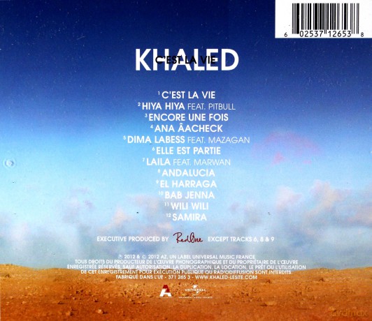 Khaled: C'Est La Vie [CD]
