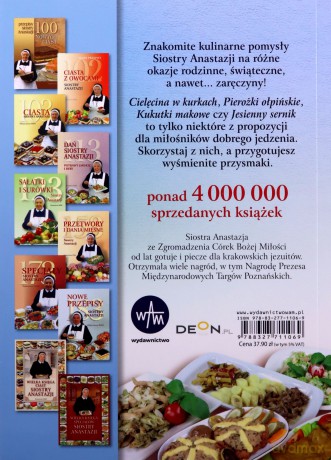 143 przysmaki Siostry Anastazji - Anastazja Pustelnik [KSIĄŻKA]