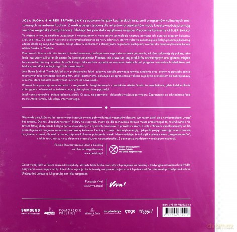 Atelier smaku. 108 potraw bezglutenowej kuchni wegańskiej - Jola Słoma, Mirek Trymbulak (twarda) [KSIĄŻKA]